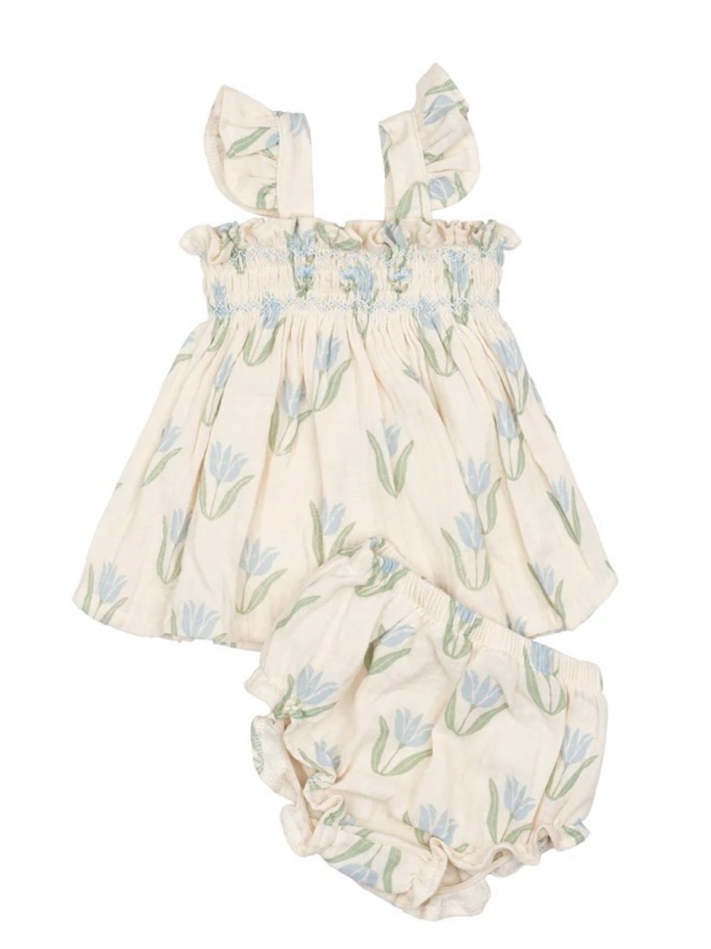 Wild Wawa Flutter Set in Blue Tulip, NWT, 2-3T